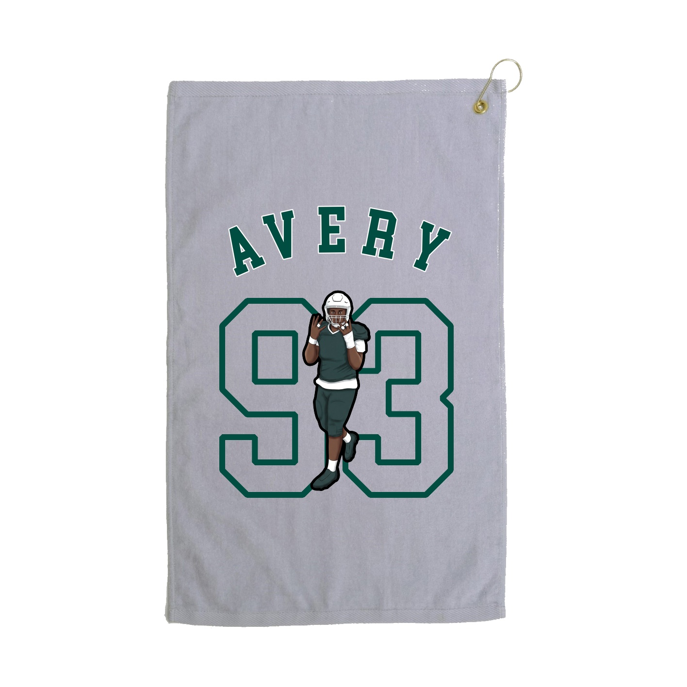 Golf Towel — Shirsey Arch in Grey
