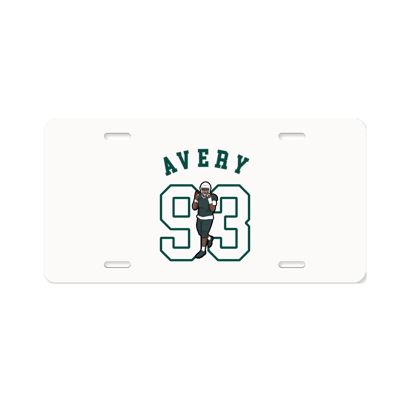 License Plate — Shirsey Arch in Classic