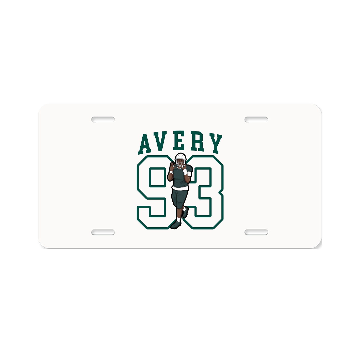 Aluminum License Plate
