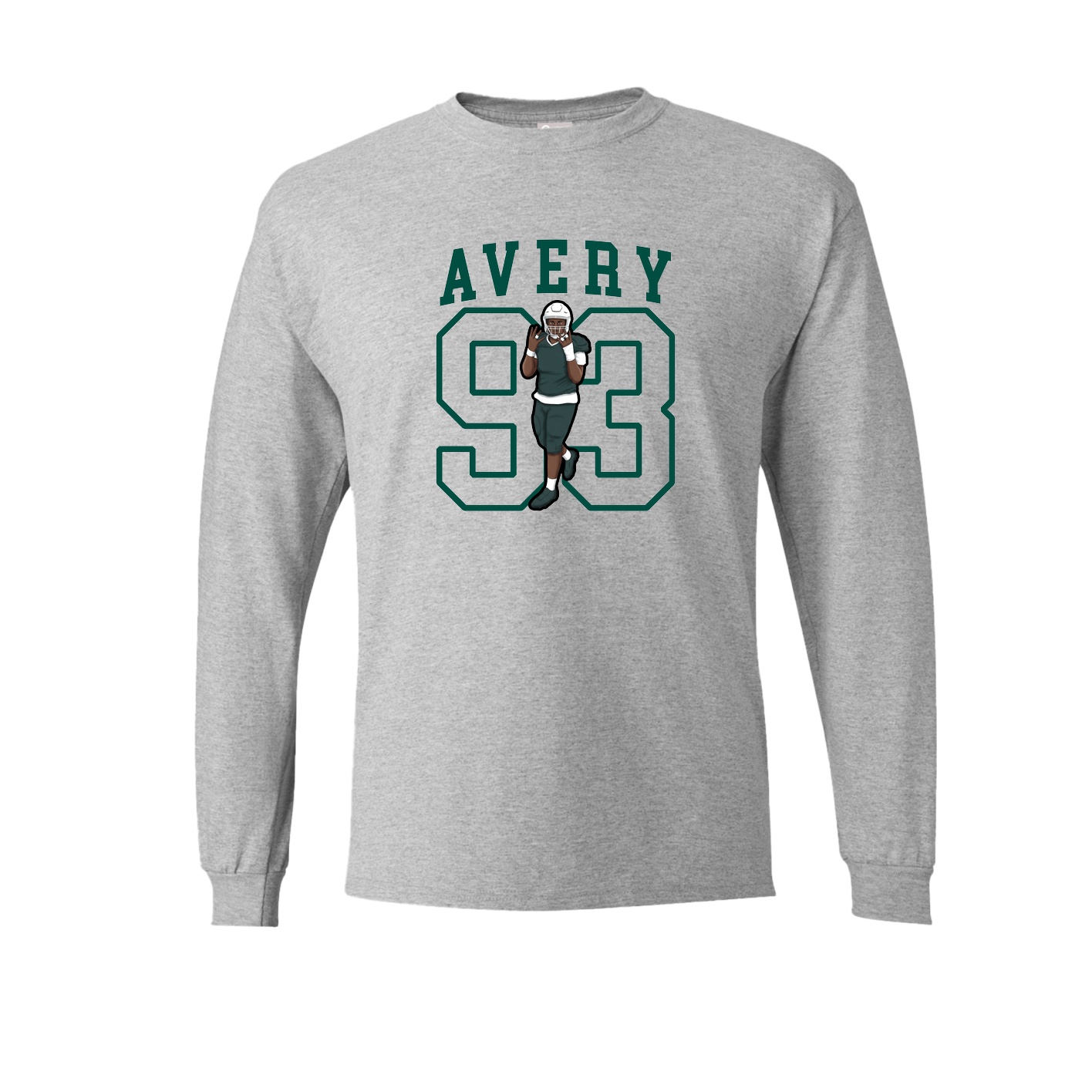 Long Sleeve Tee — Shirsey in Grey
