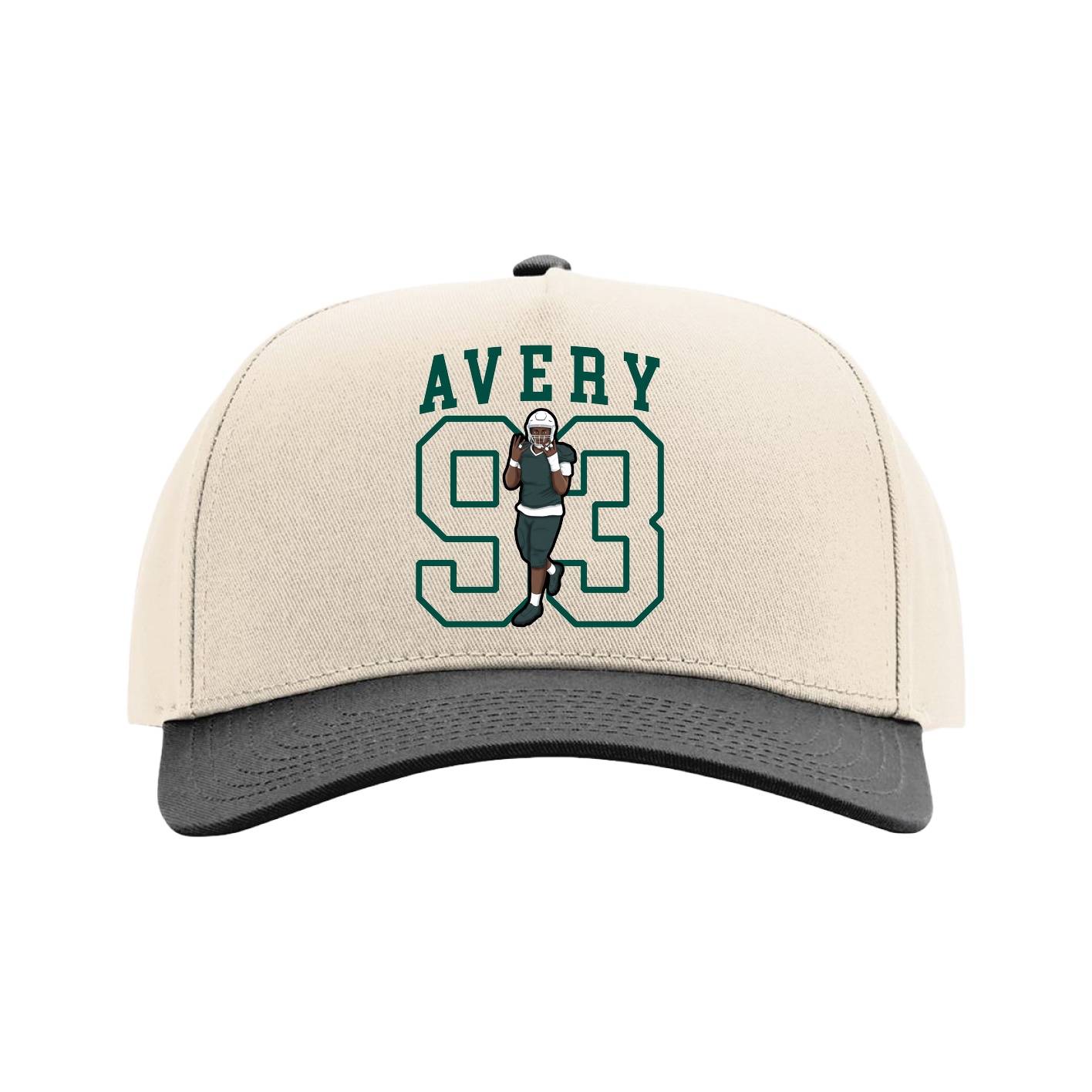 Full Fabric Five-Panel Champ Cap