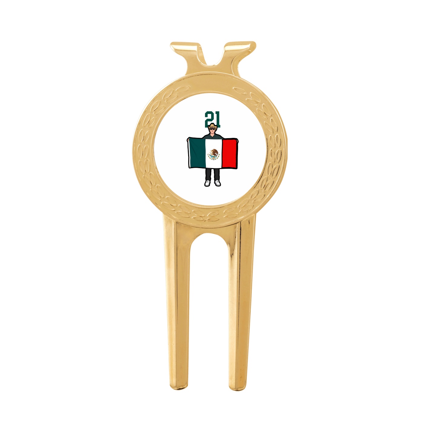 Divot Tool with Ball Marker — Number Top in Classic