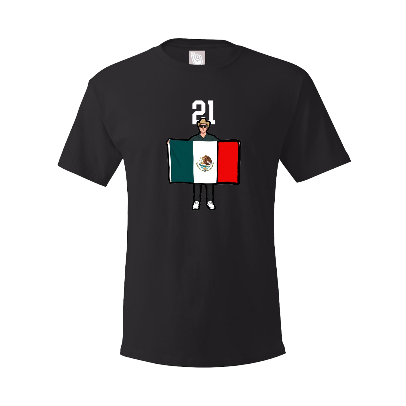 Tee — Number Top in Black
