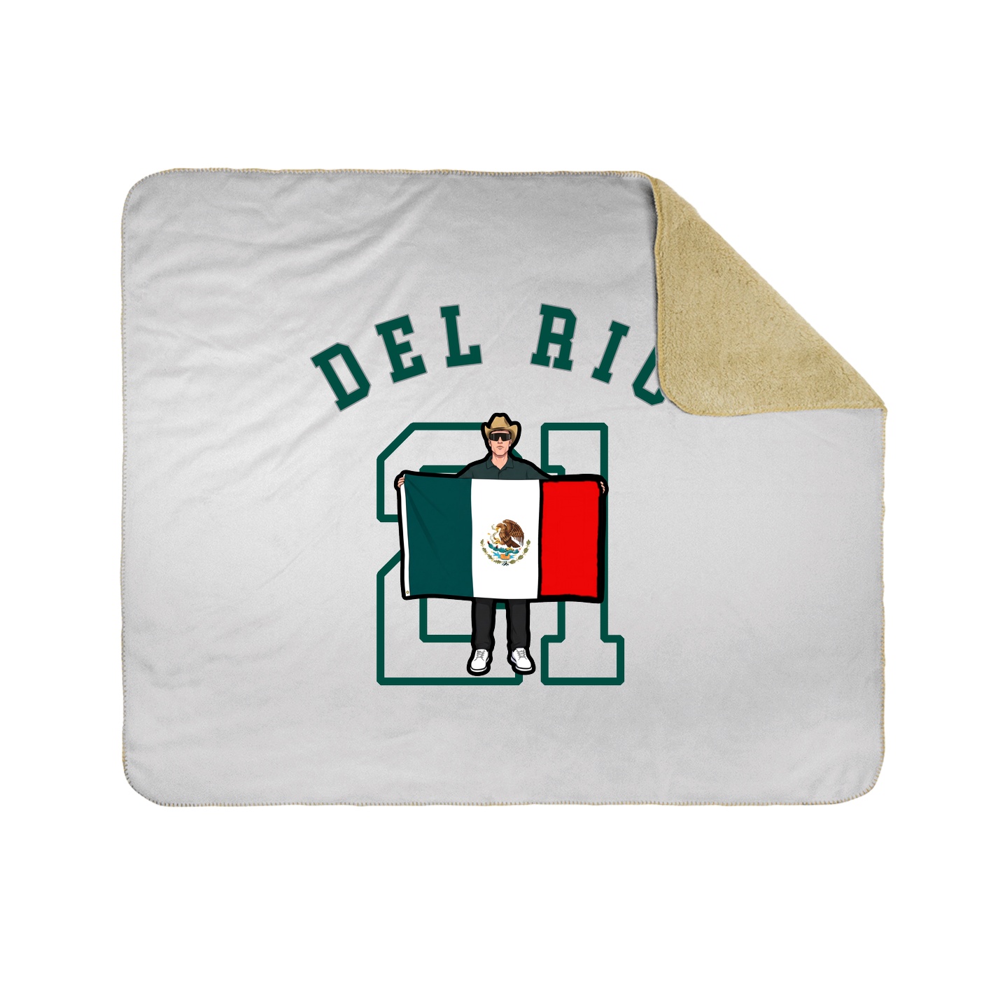 Throw Blanket — Shirsey Arch in White