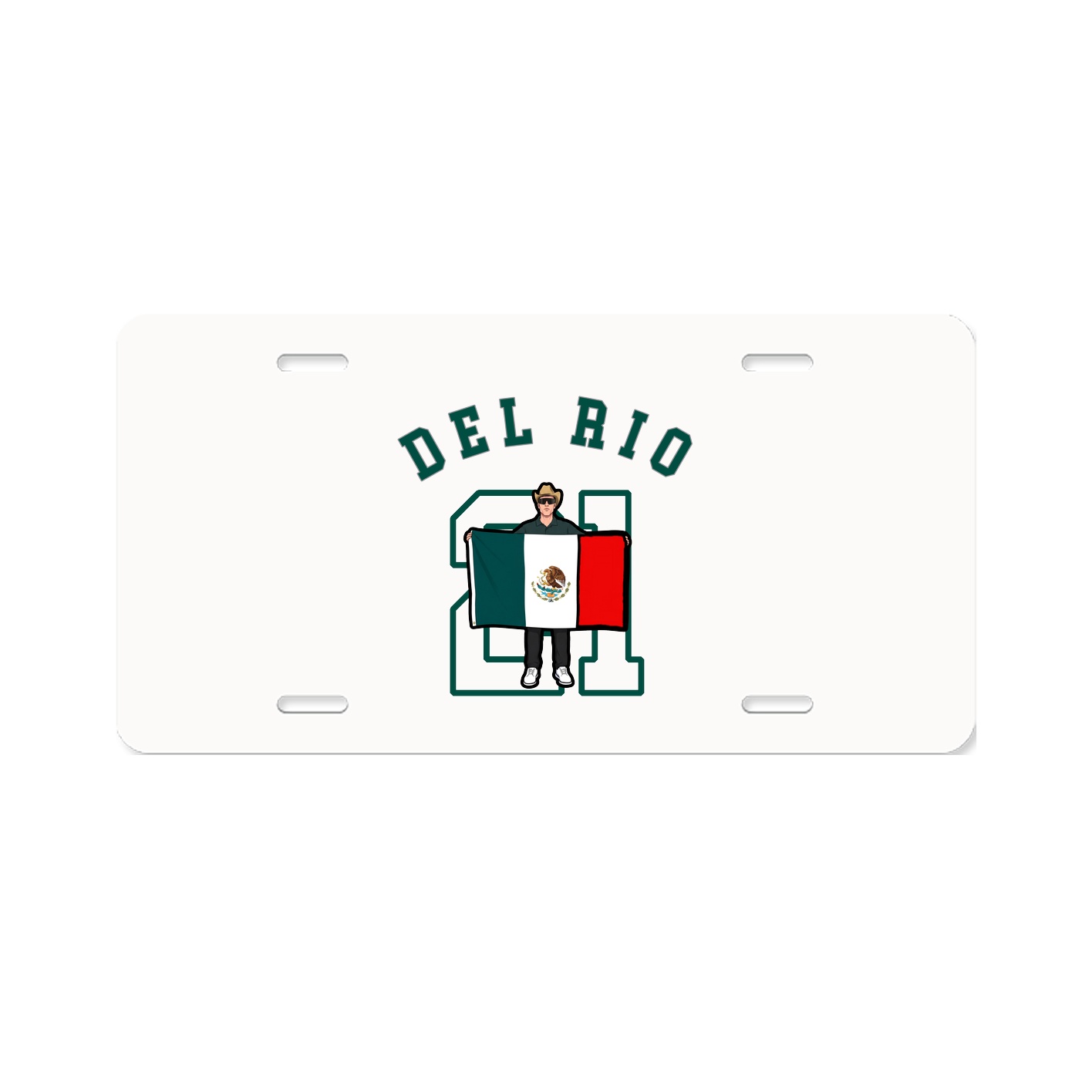 License Plate — Shirsey Arch in Classic