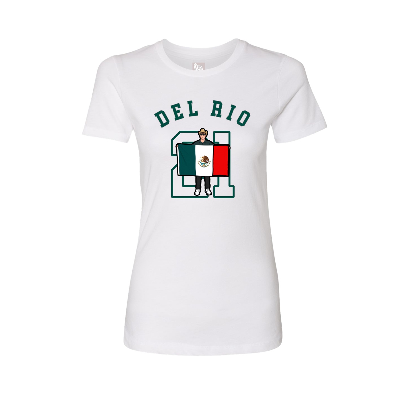 Womens Tee — Shirsey Arch in White