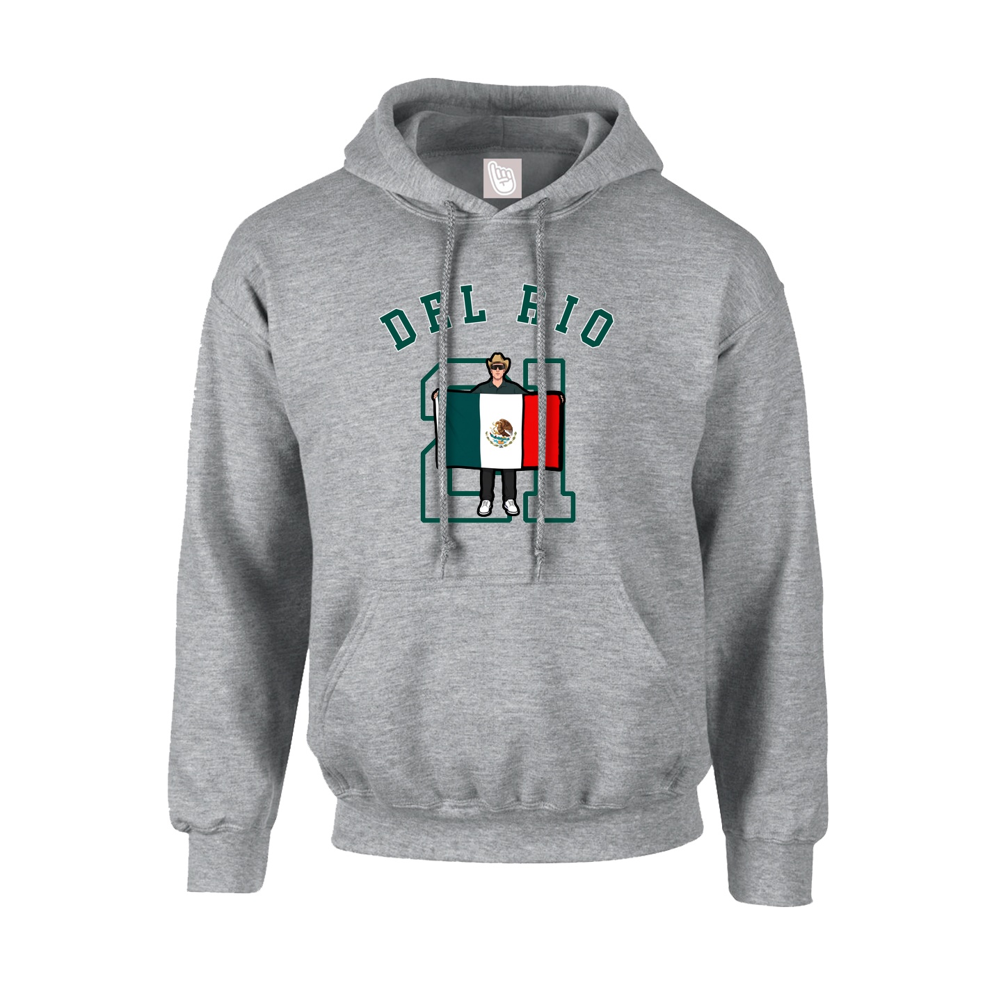 Hoodie — Shirsey Arch in Grey