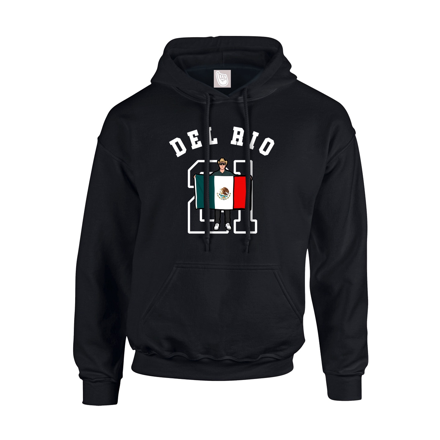 Youth Hoodie — Shirsey Arch in Black