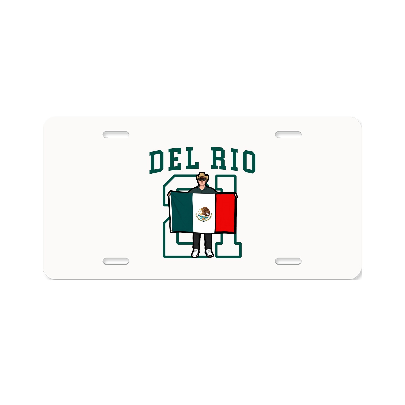 License Plate — Shirsey in Classic