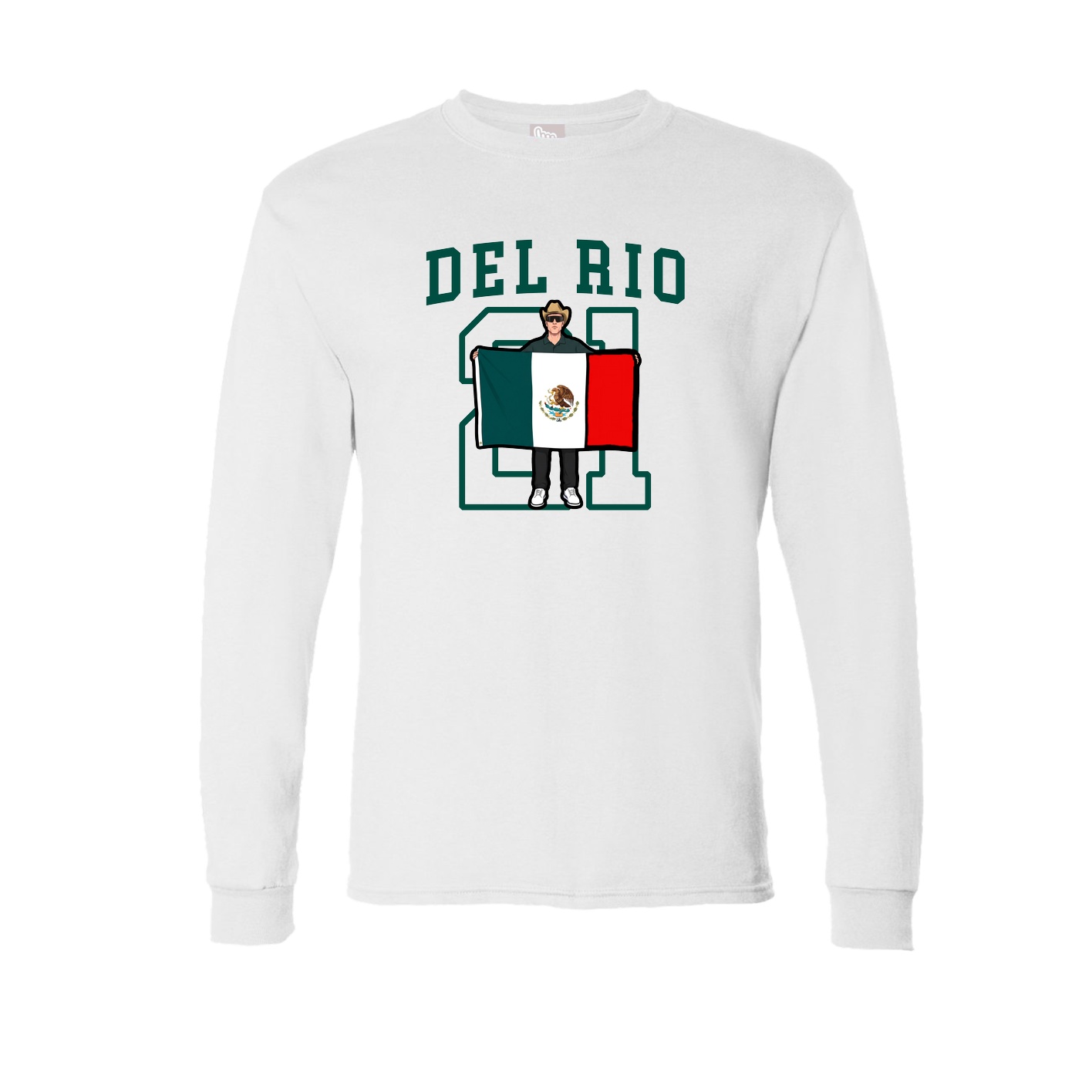 Long Sleeve Tee — Shirsey in White