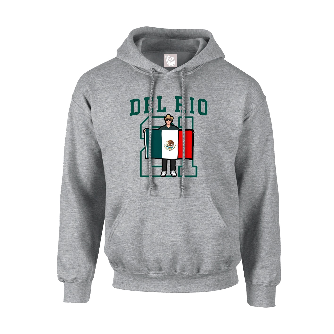 Youth Hoodie — Shirsey in Grey