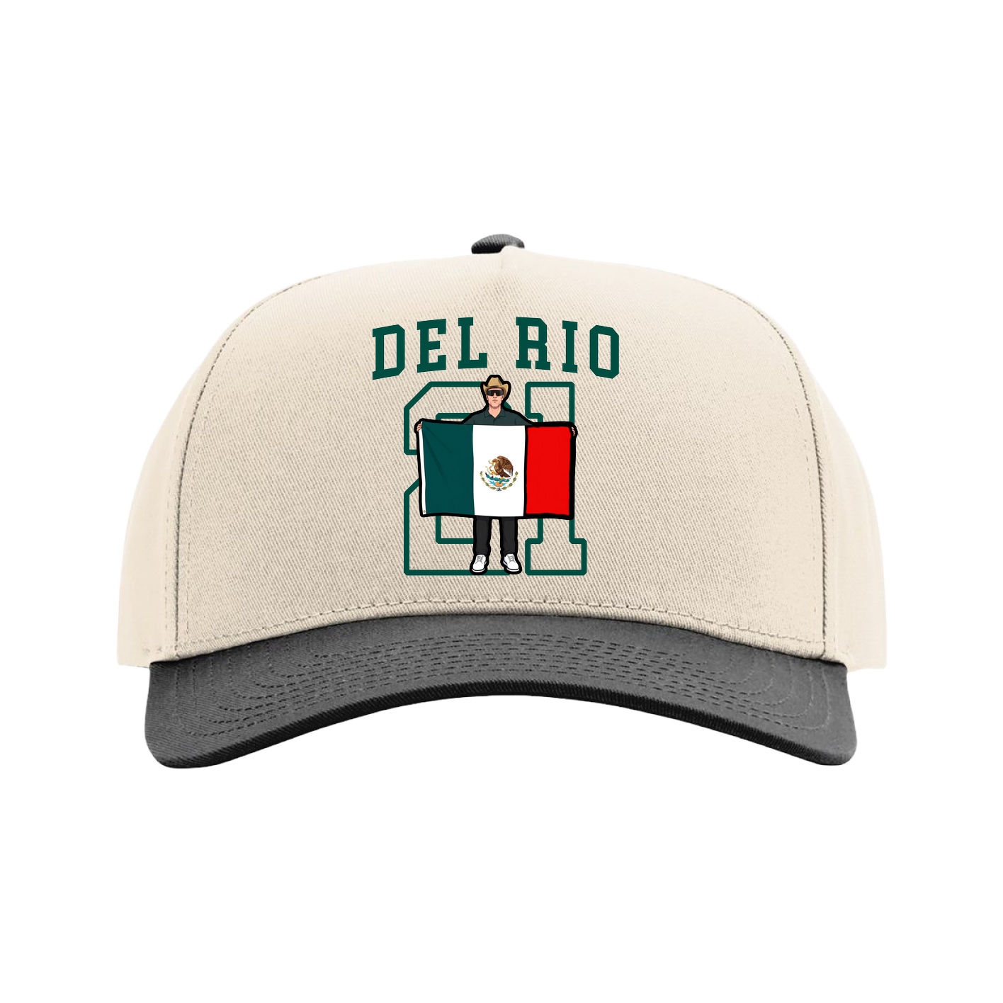 Full Fabric Five-Panel Champ Cap