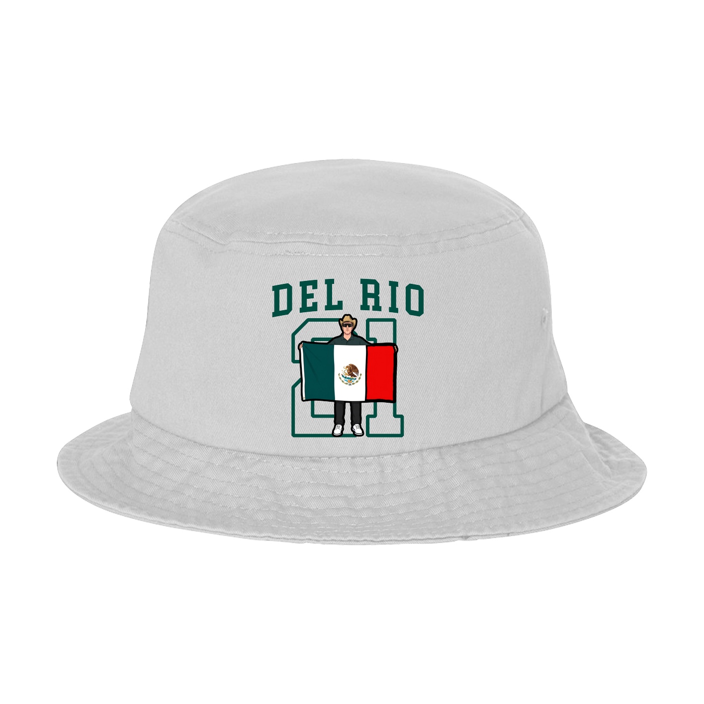 Bucket Cap — Shirsey in White