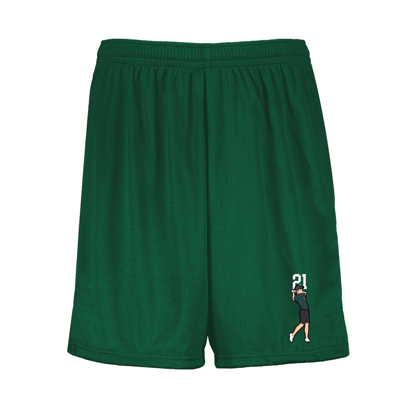 Shorts — Number Top in Green