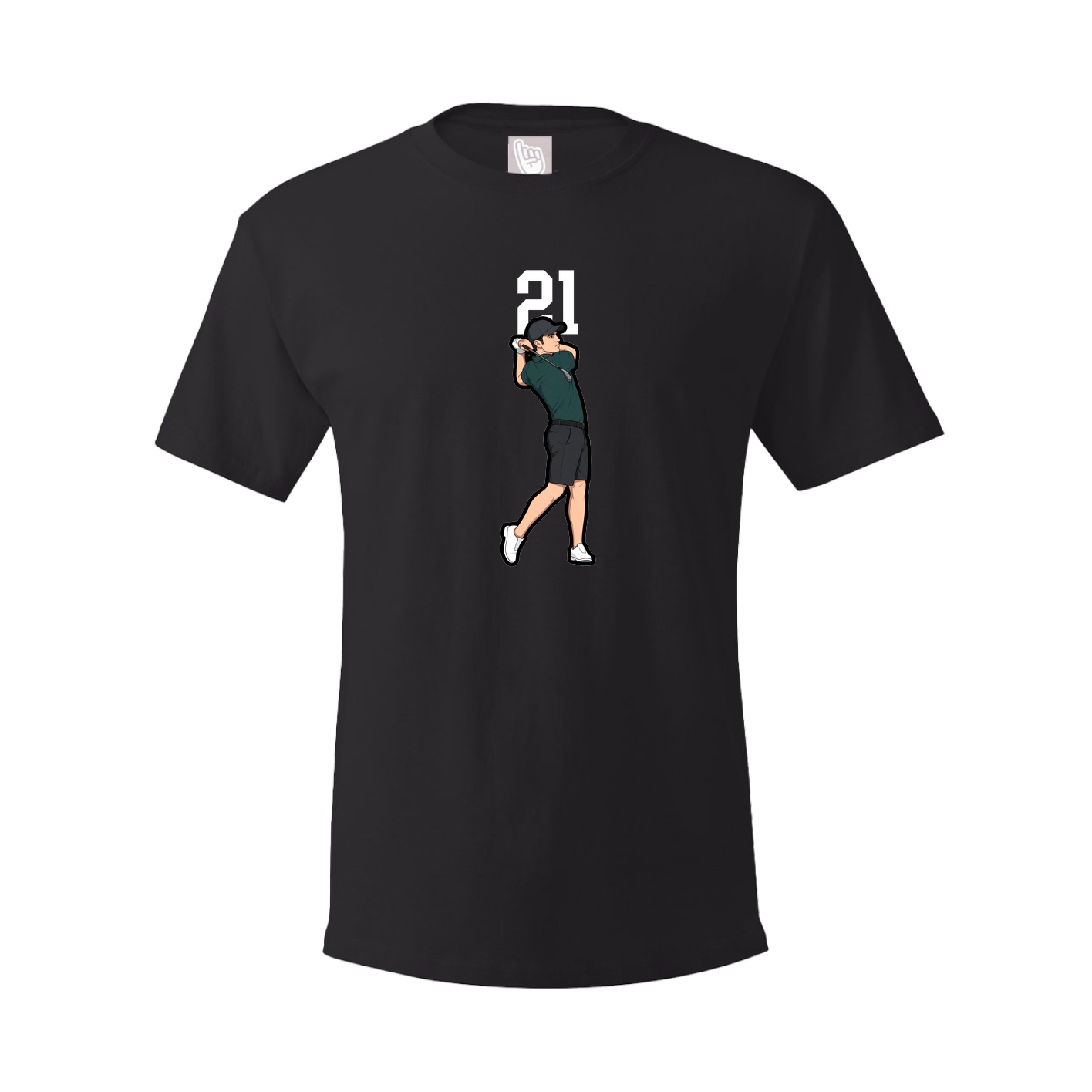 Tee — Number Top in Black