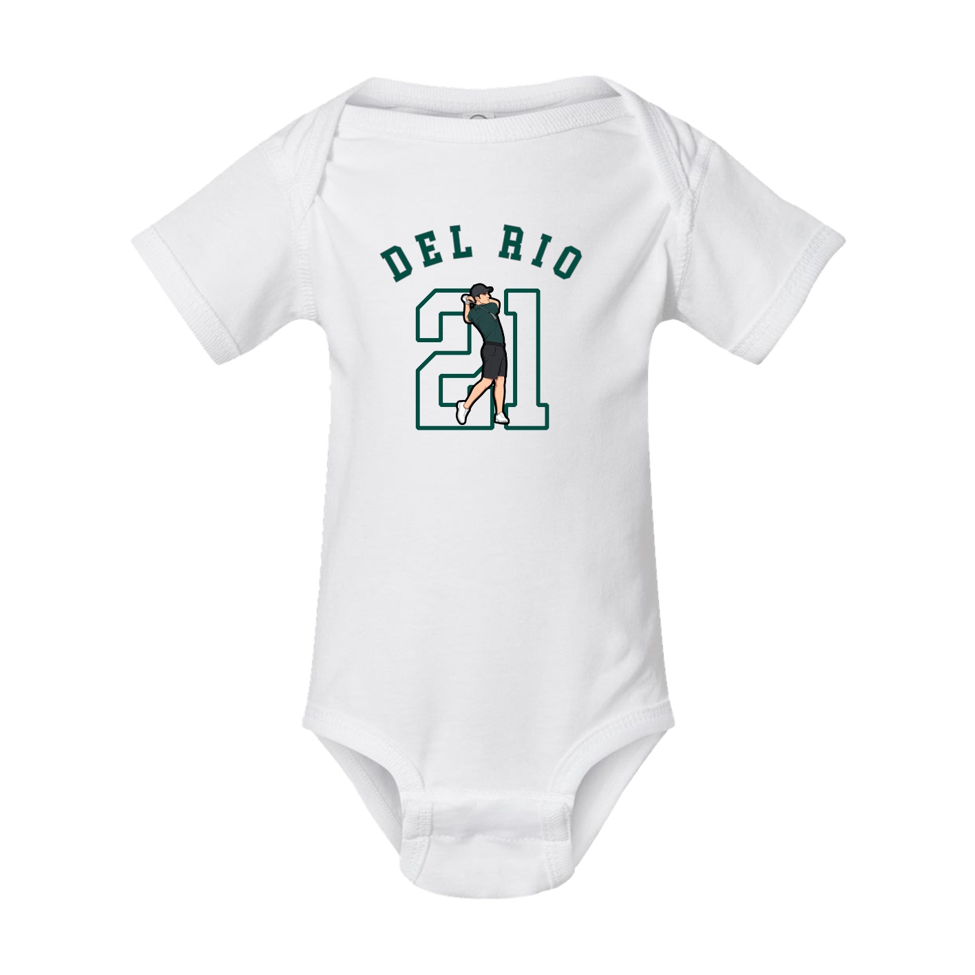 Baby Onesie — Shirsey Arch in White
