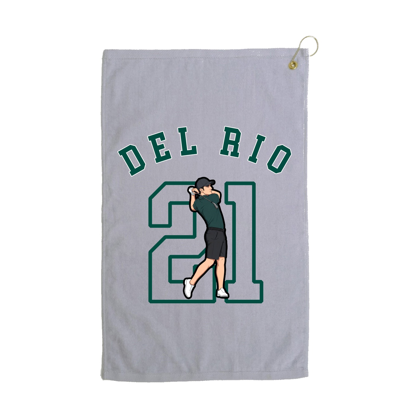 Terry Velour Golf Towel