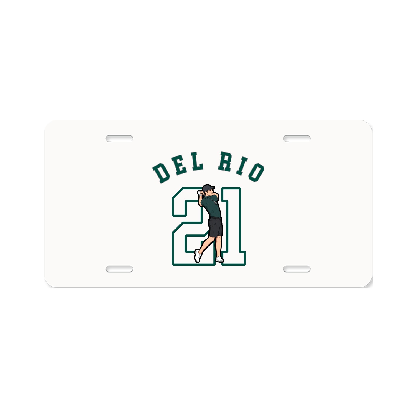 License Plate — Shirsey Arch in Classic