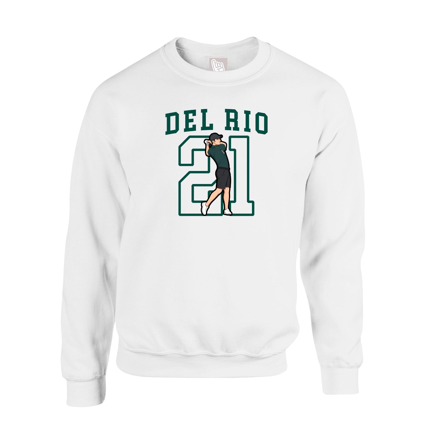 Fleece Crew — Shirsey in White