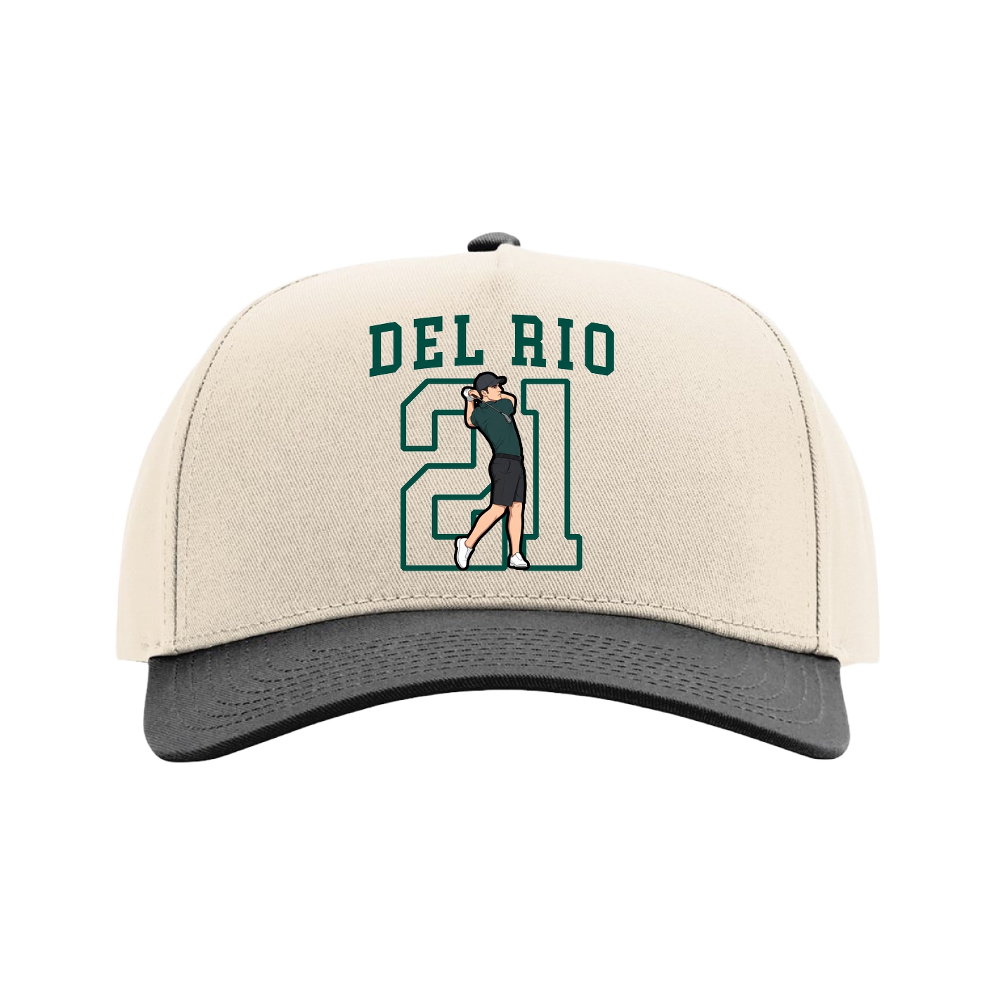 Full Fabric Five-Panel Champ Cap