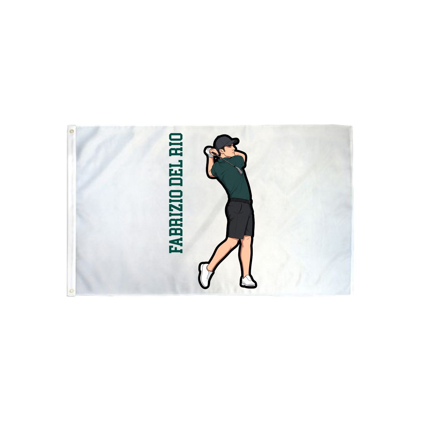 3x5 Flag — Name Vertical in Classic