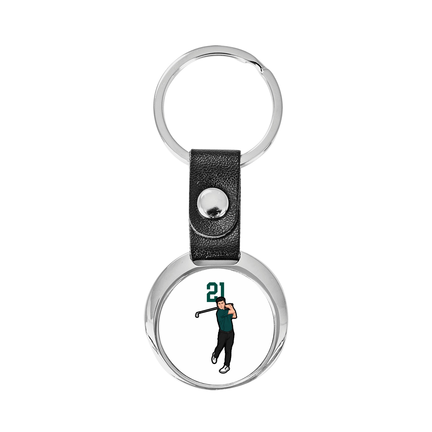 Key Chain — Number Top in Classic