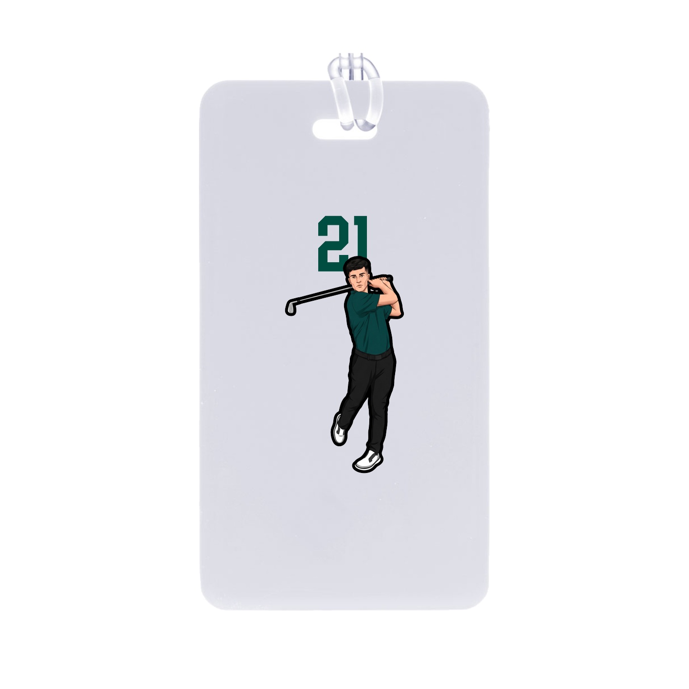 Bag Tag — Number Top in Classic