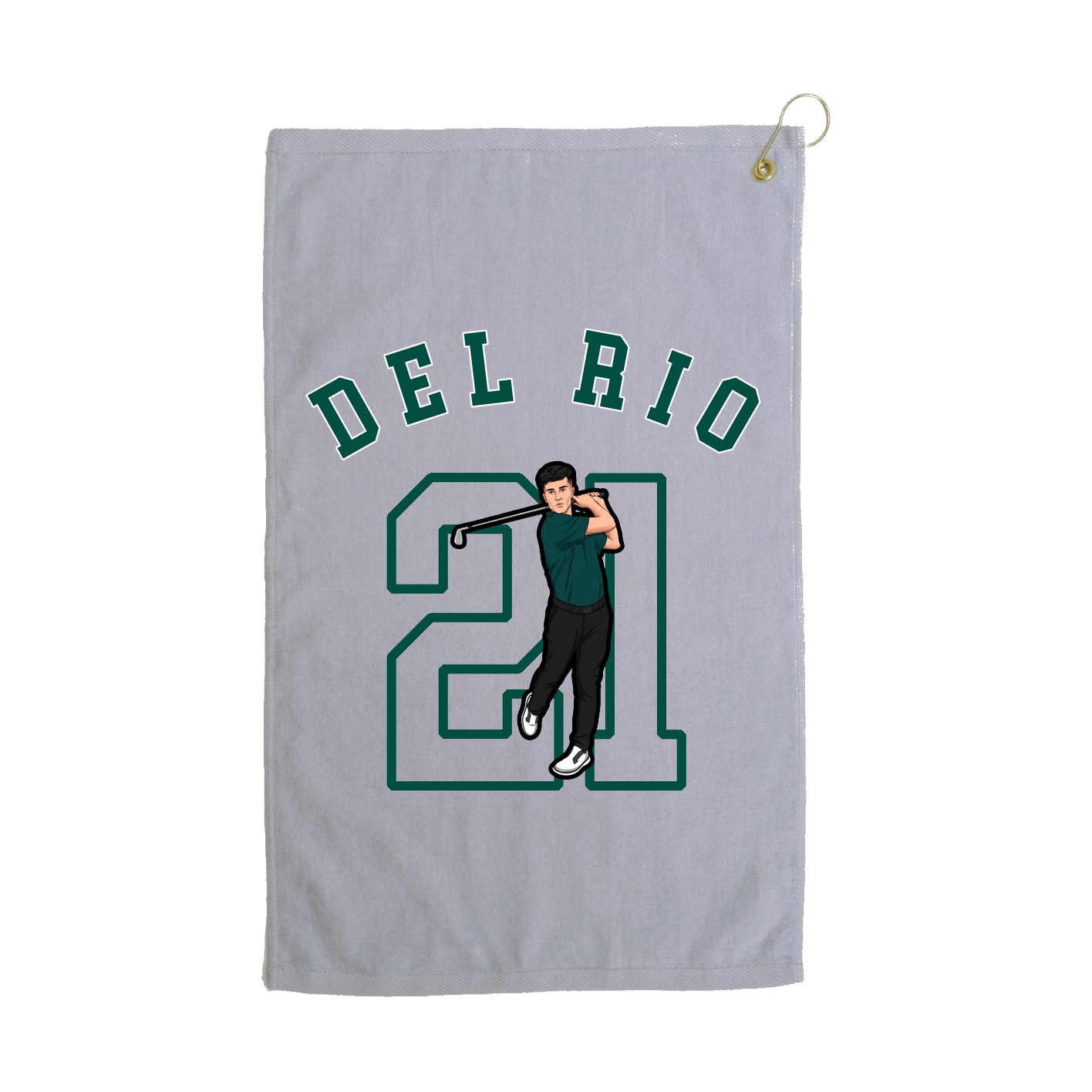 Golf Towel — Shirsey Arch in Grey