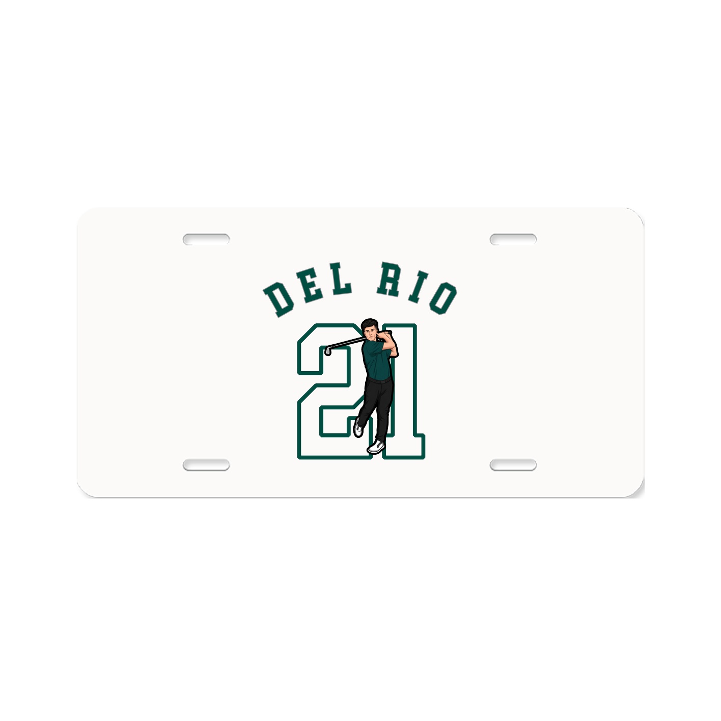 License Plate — Shirsey Arch in Classic