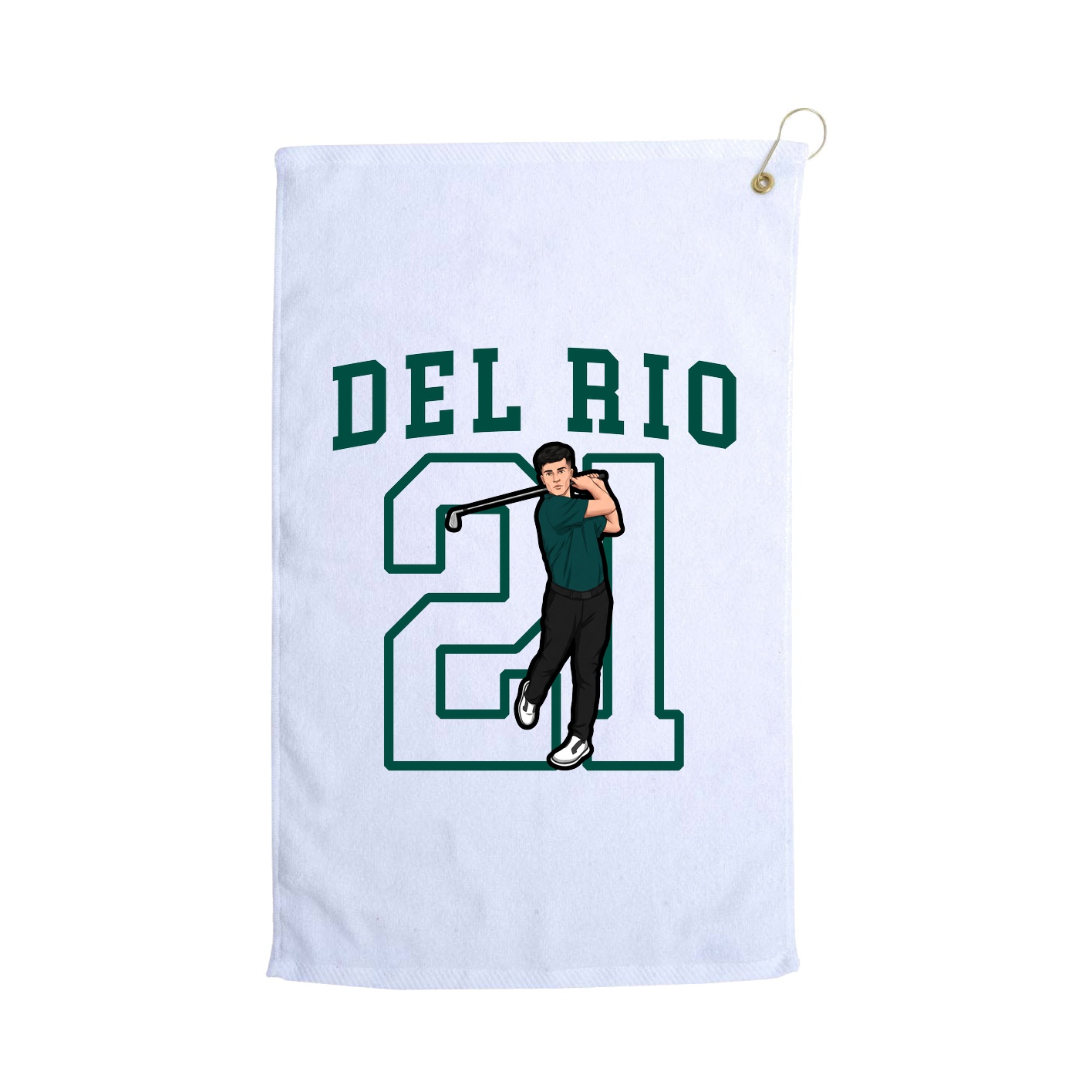 Golf Towel — Shirsey in White