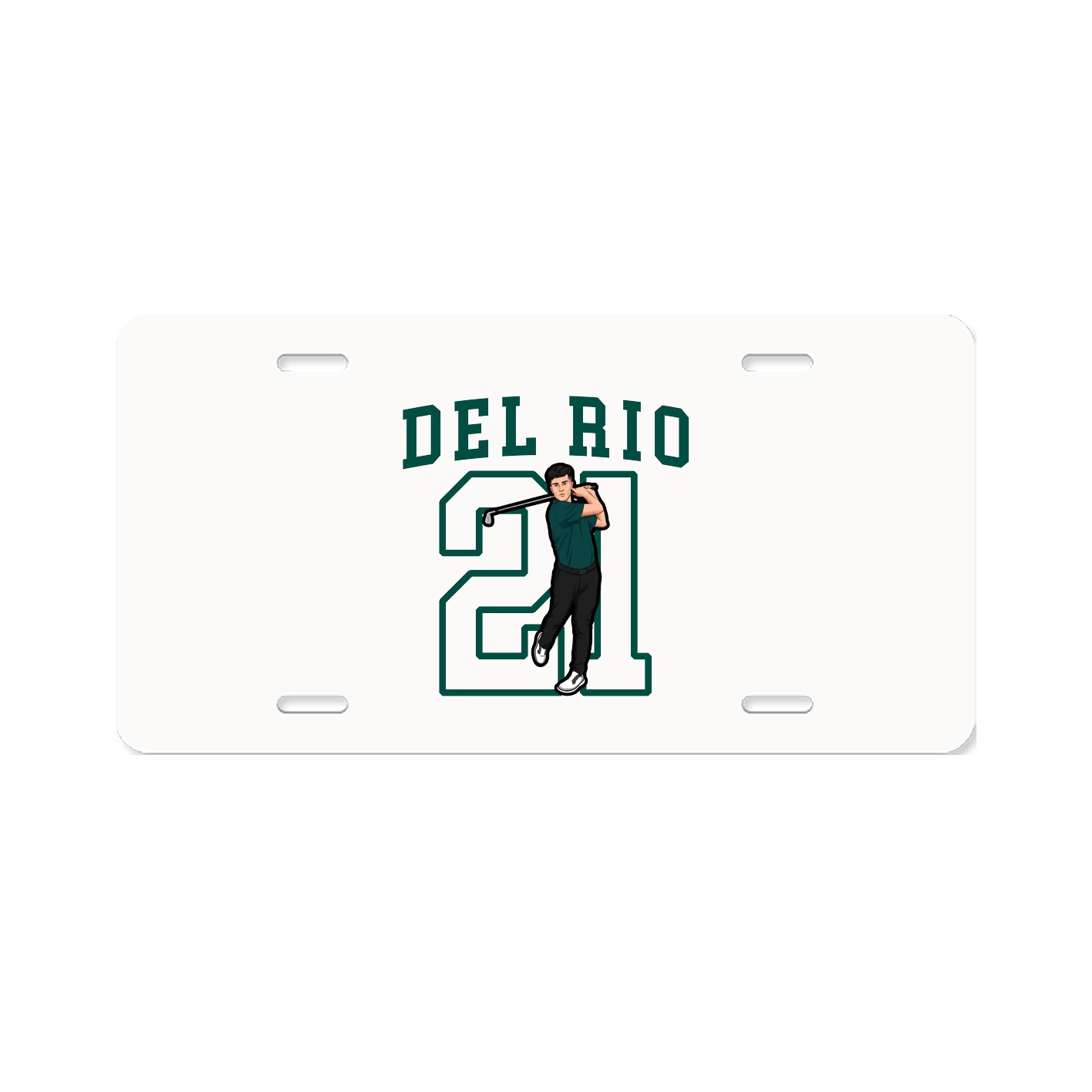 Aluminum License Plate