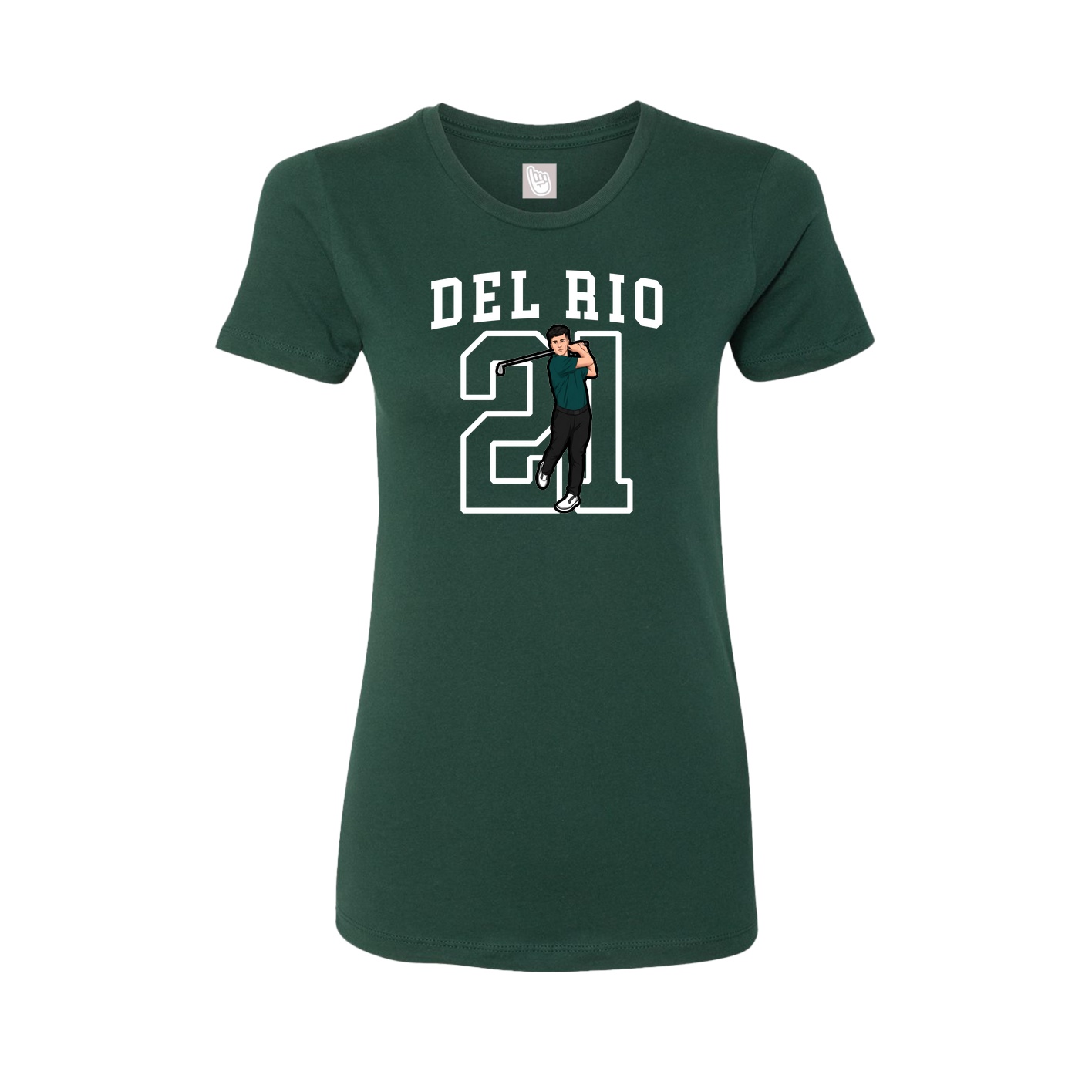 Fitted Women's Tee — Shirsey in Green