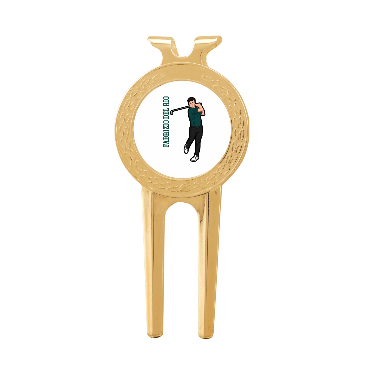 Divot Tool with Ball Marker — Name Vertical in Classic