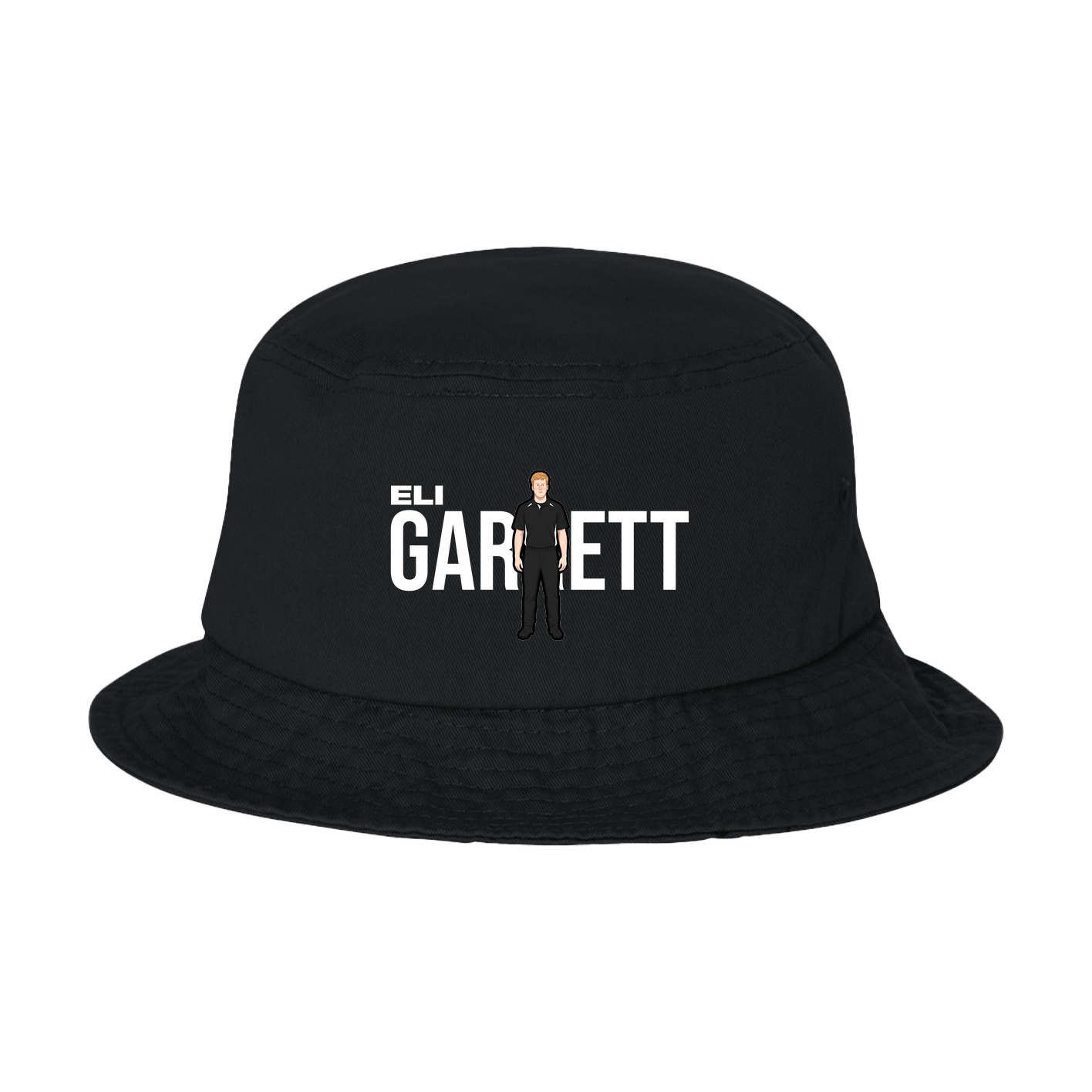 Bucket Cap — Player Name in Black