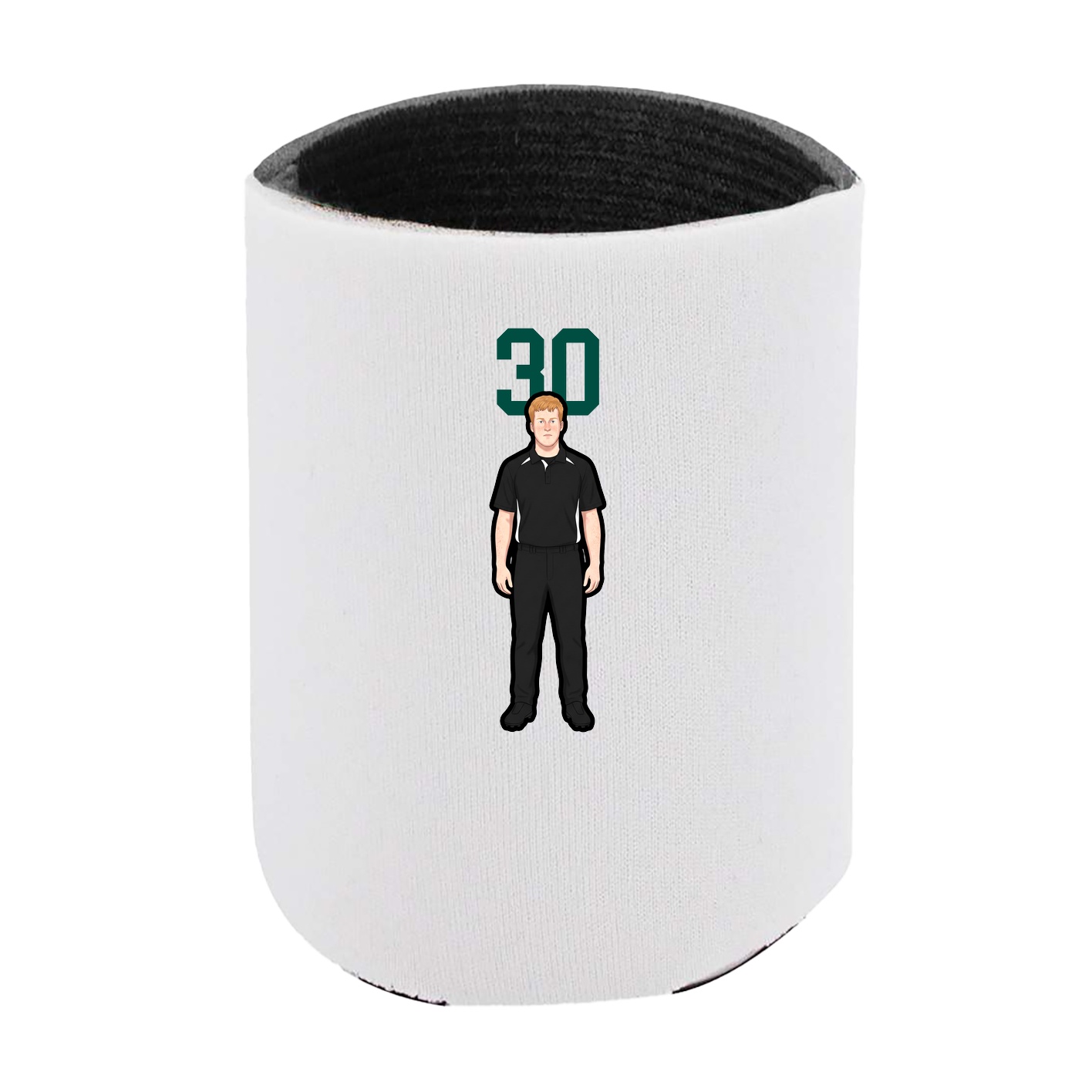 Can Holder — Number Top in White