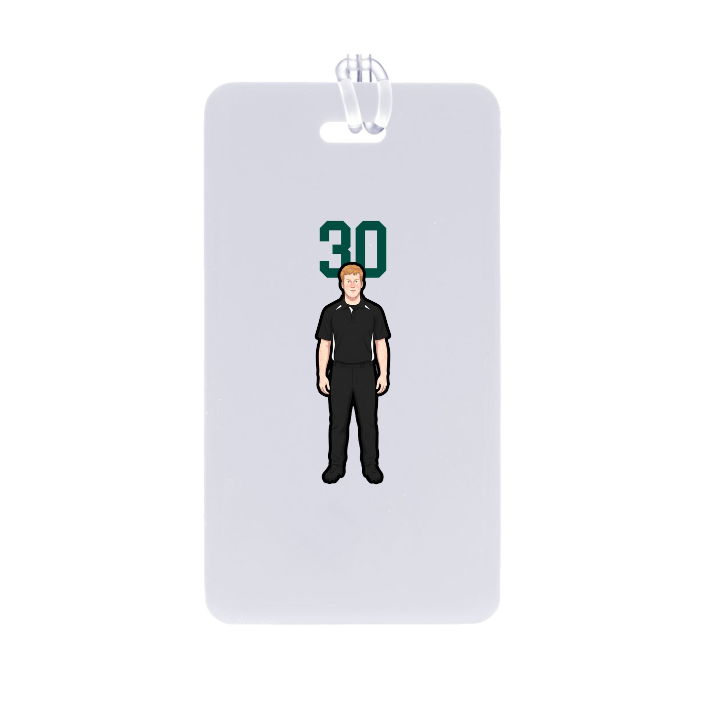 Bag Tag — Number Top in Classic