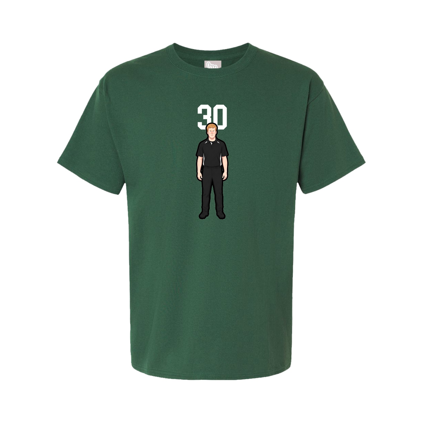 Tee — Number Top in Green