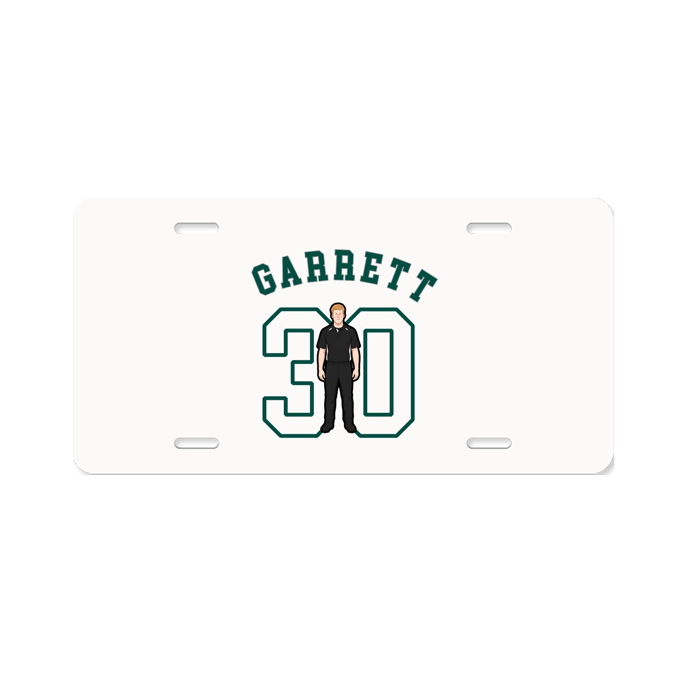 License Plate — Shirsey Arch in Classic