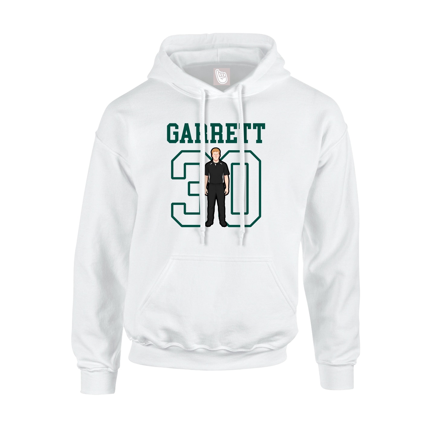 Youth Hoodie — Shirsey in White