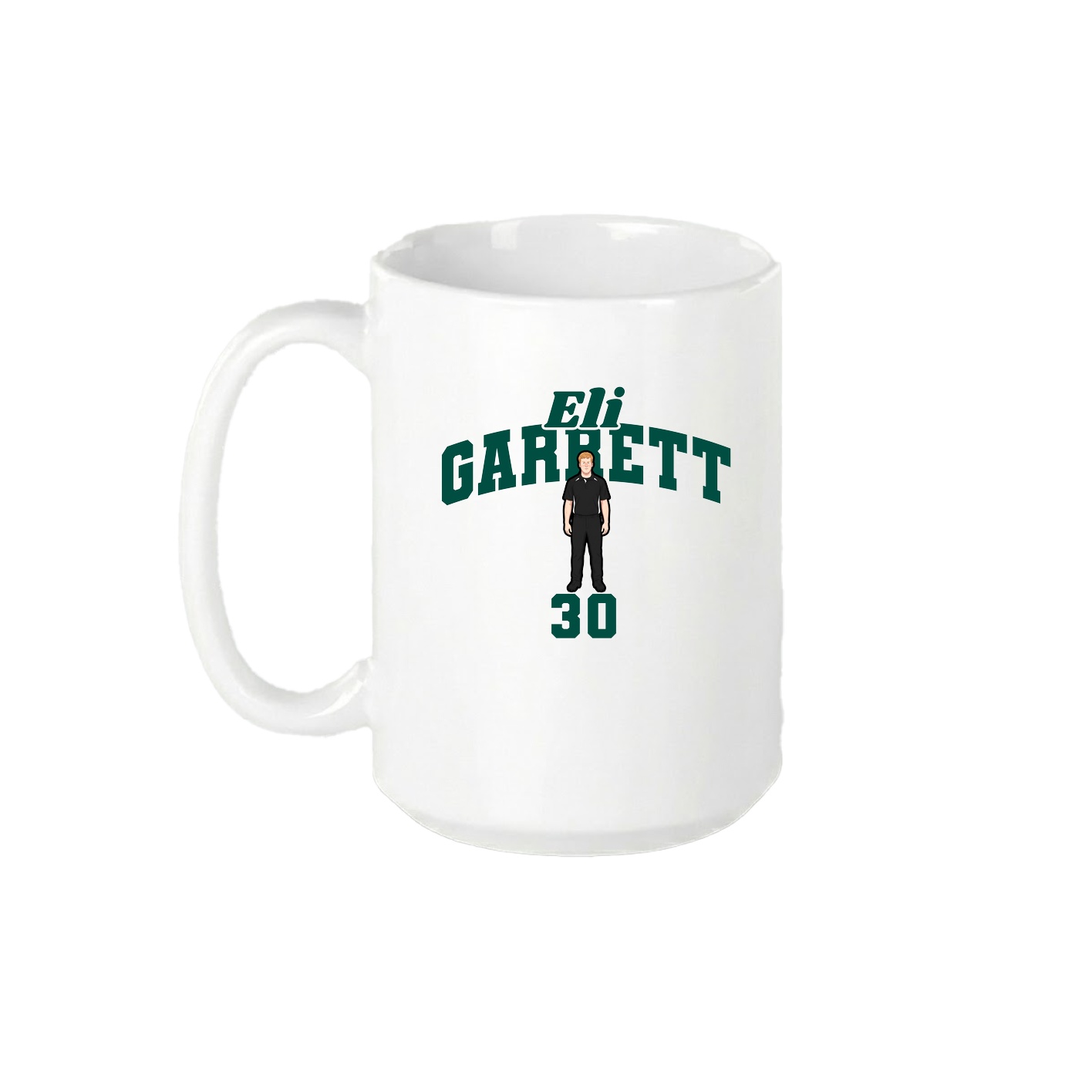 15oz Coffee Mug — Signature Arch in White