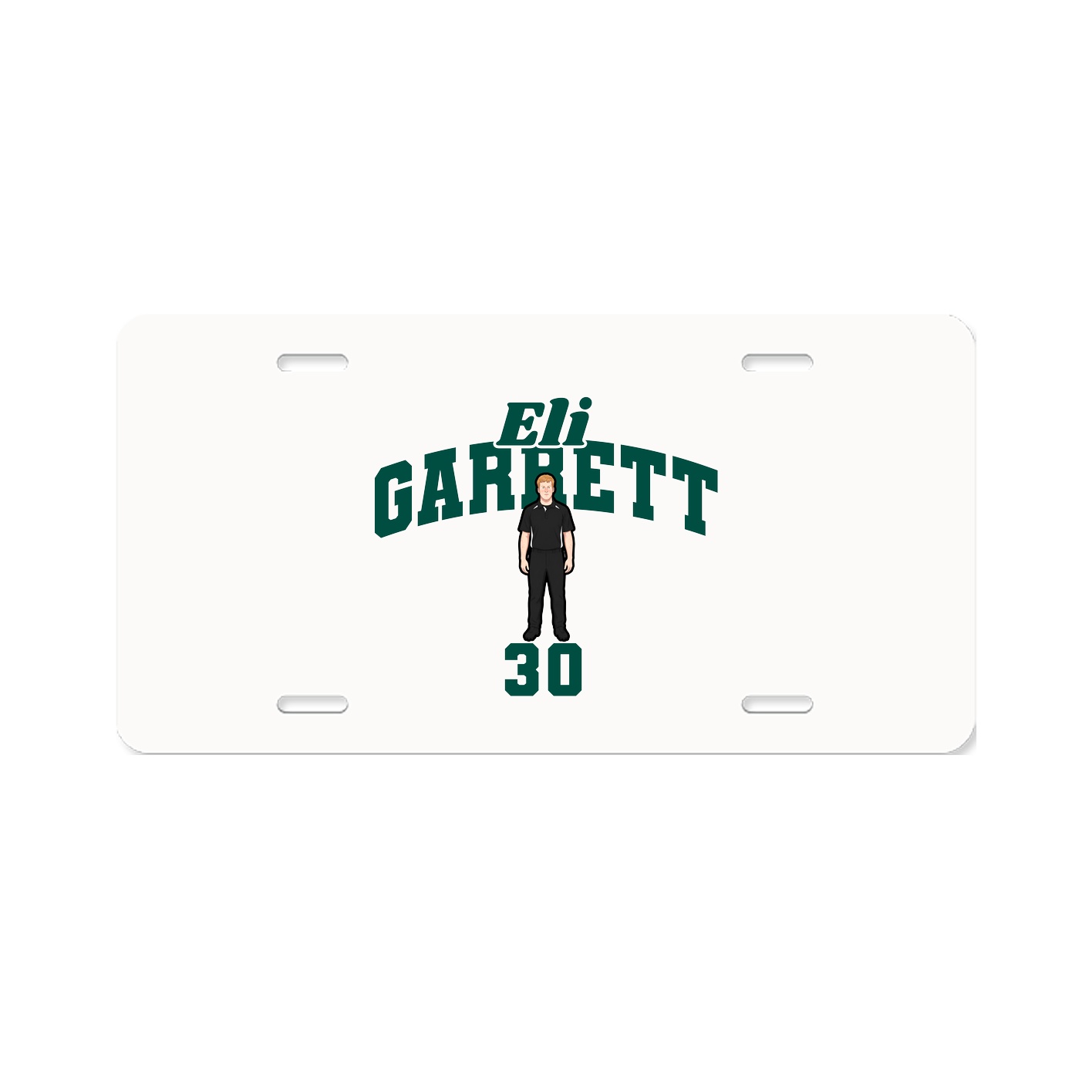 License Plate — Signature Arch in Classic