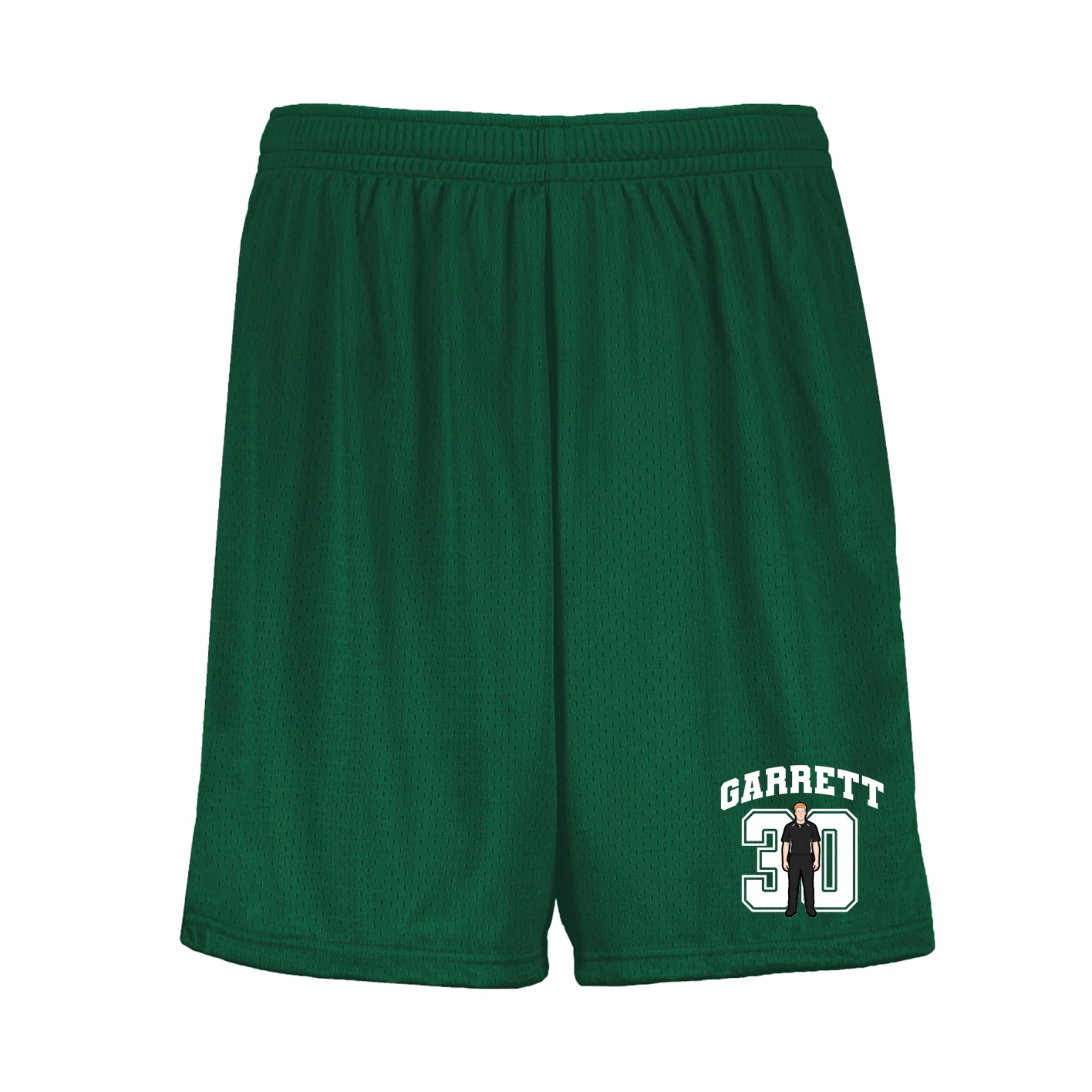 Shorts — Number in Green