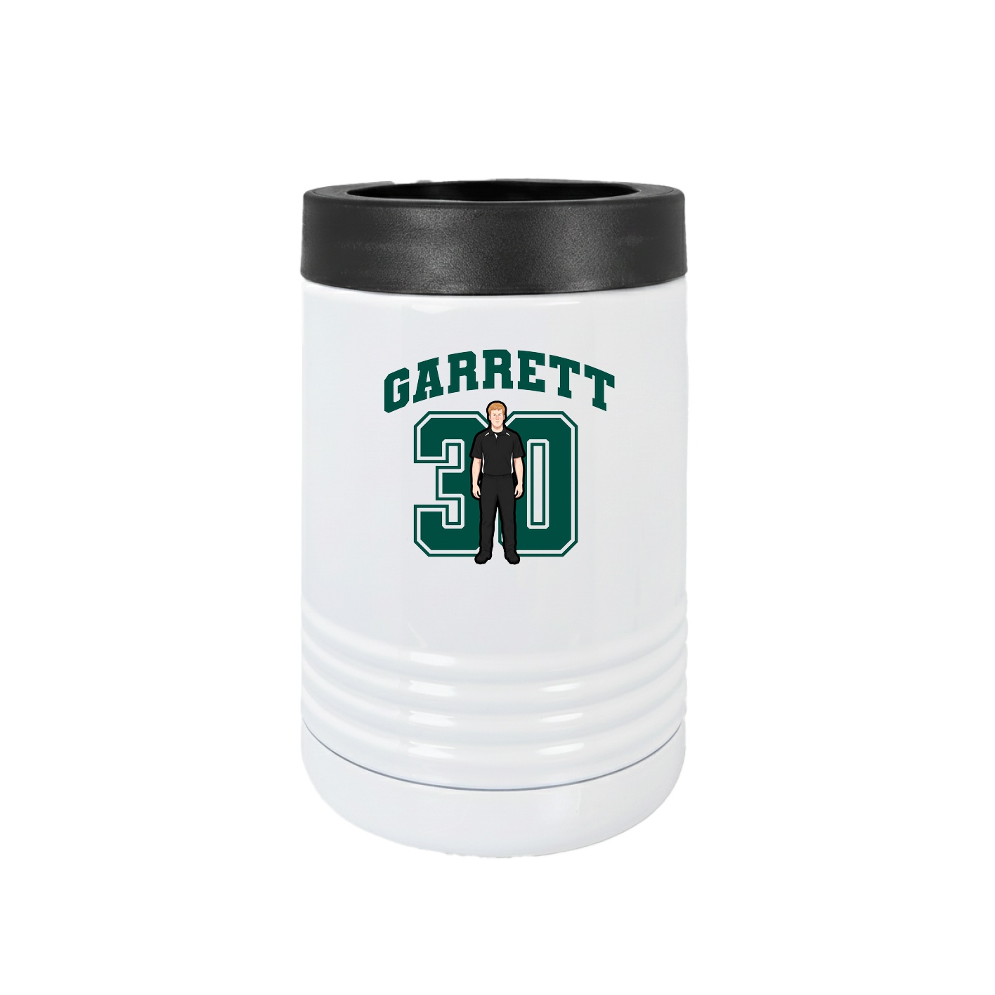 Beverage Holder — Number in White