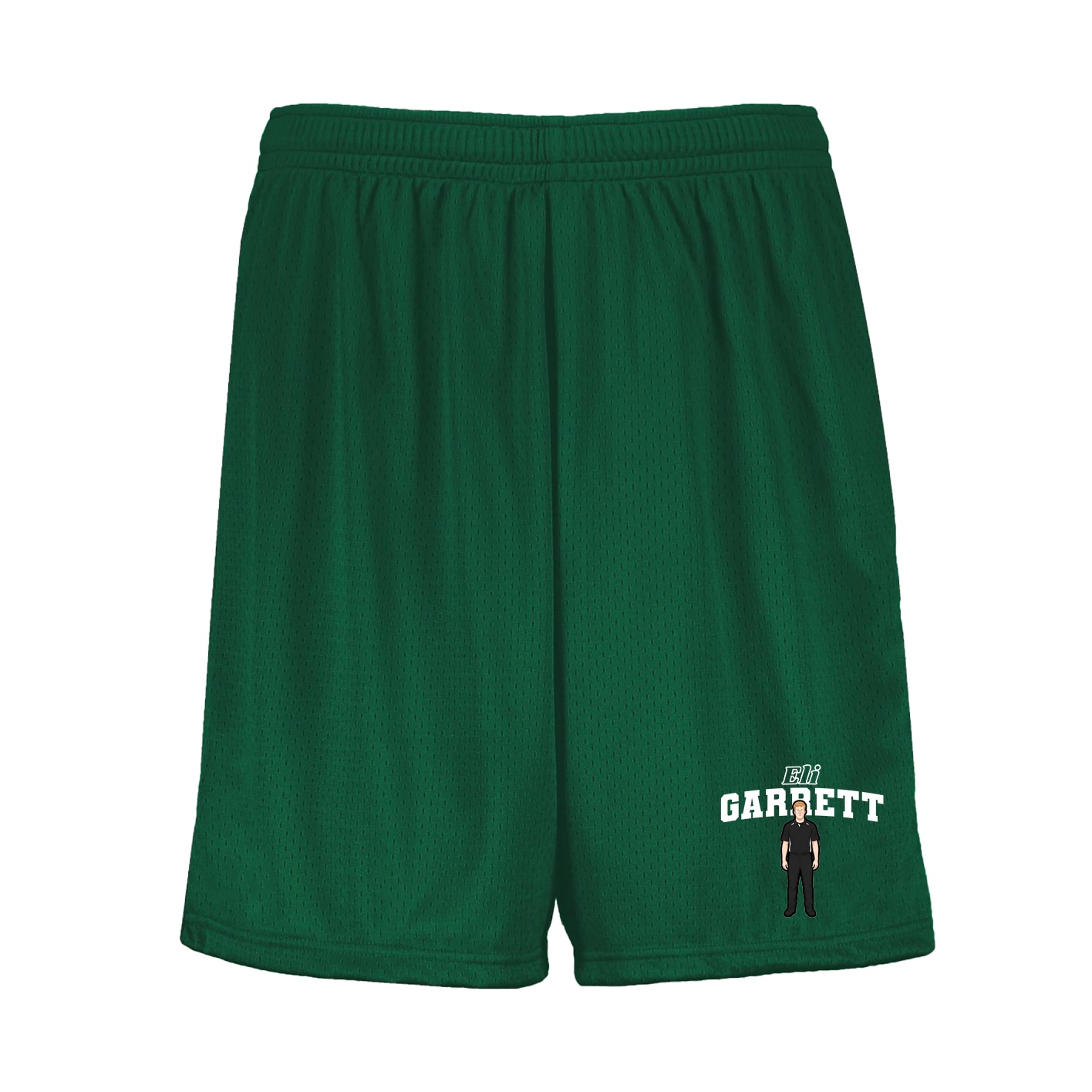Shorts — Name Arch in Green