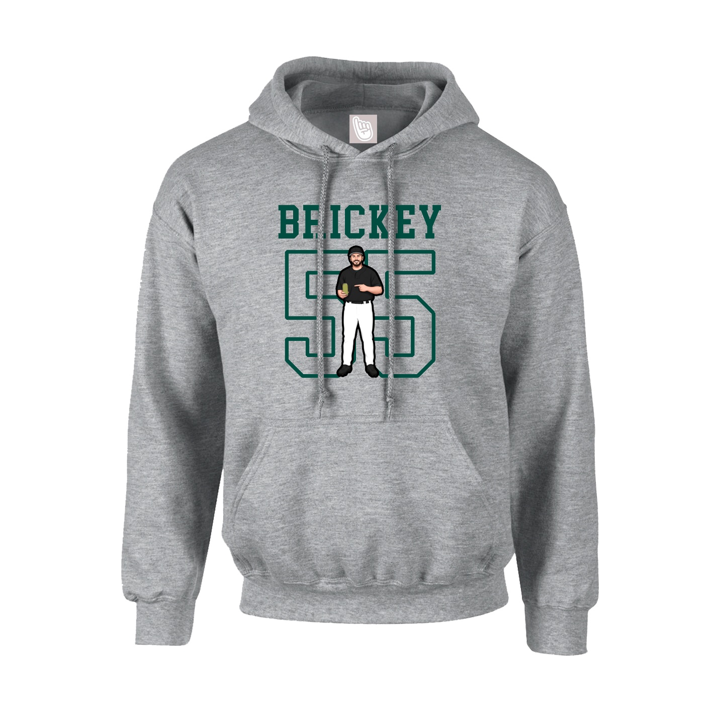 Youth Hoodie — Shirsey in Grey