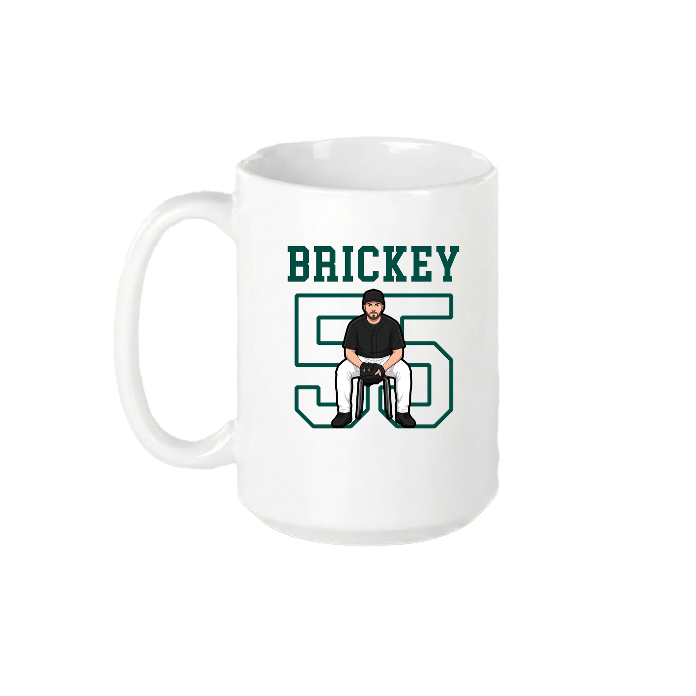 15oz Coffee Mug — Shirsey in White