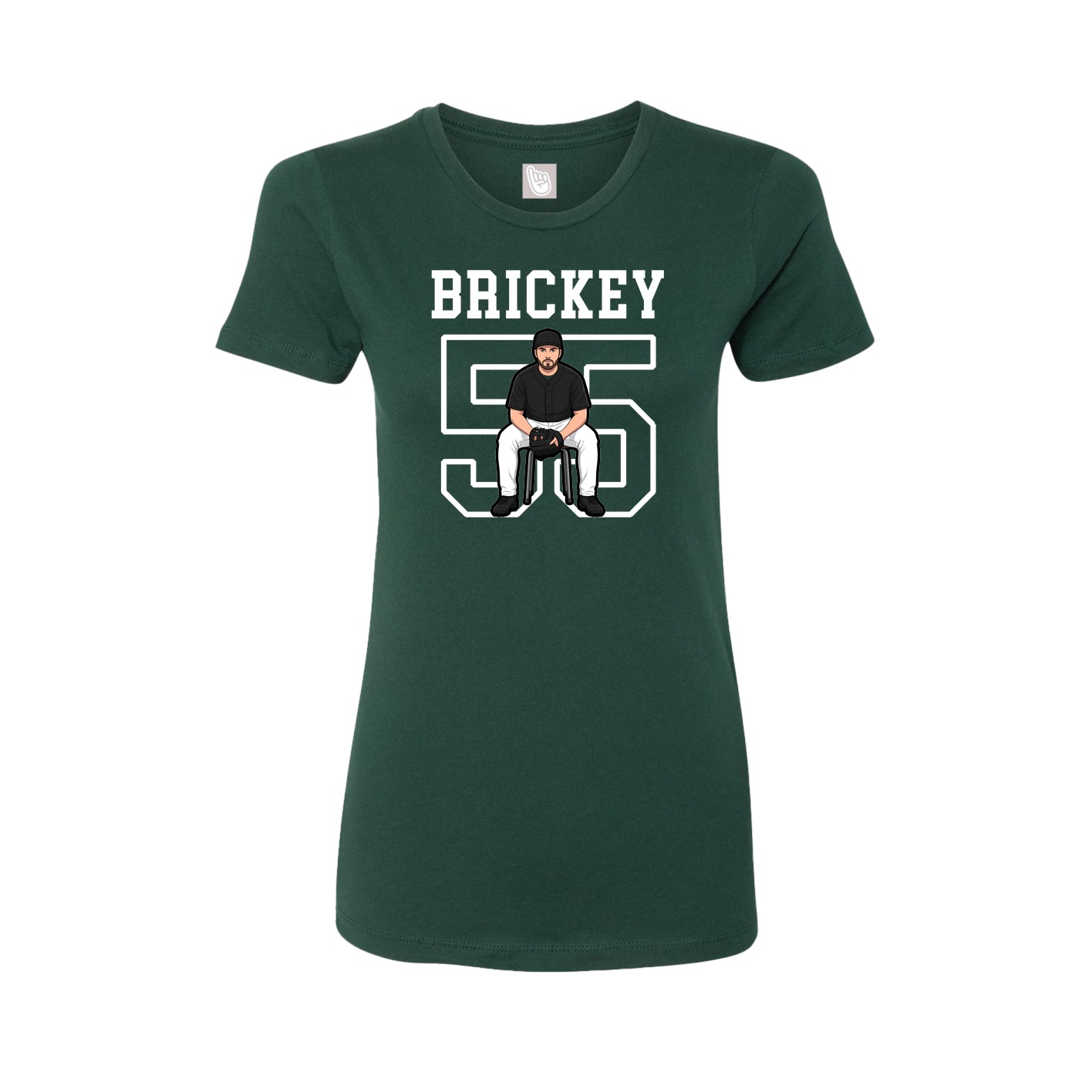 Fitted Women's Tee — Shirsey in Green