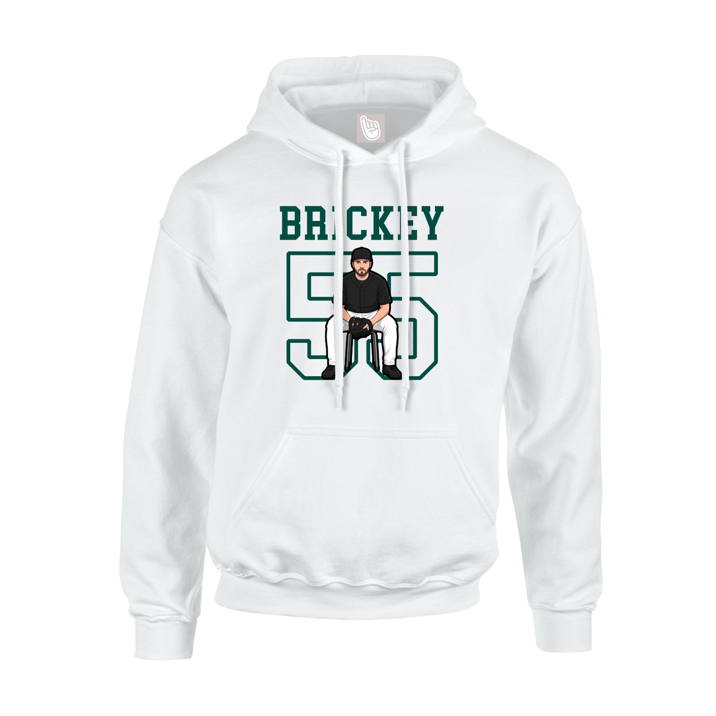 Youth Hoodie — Shirsey in White