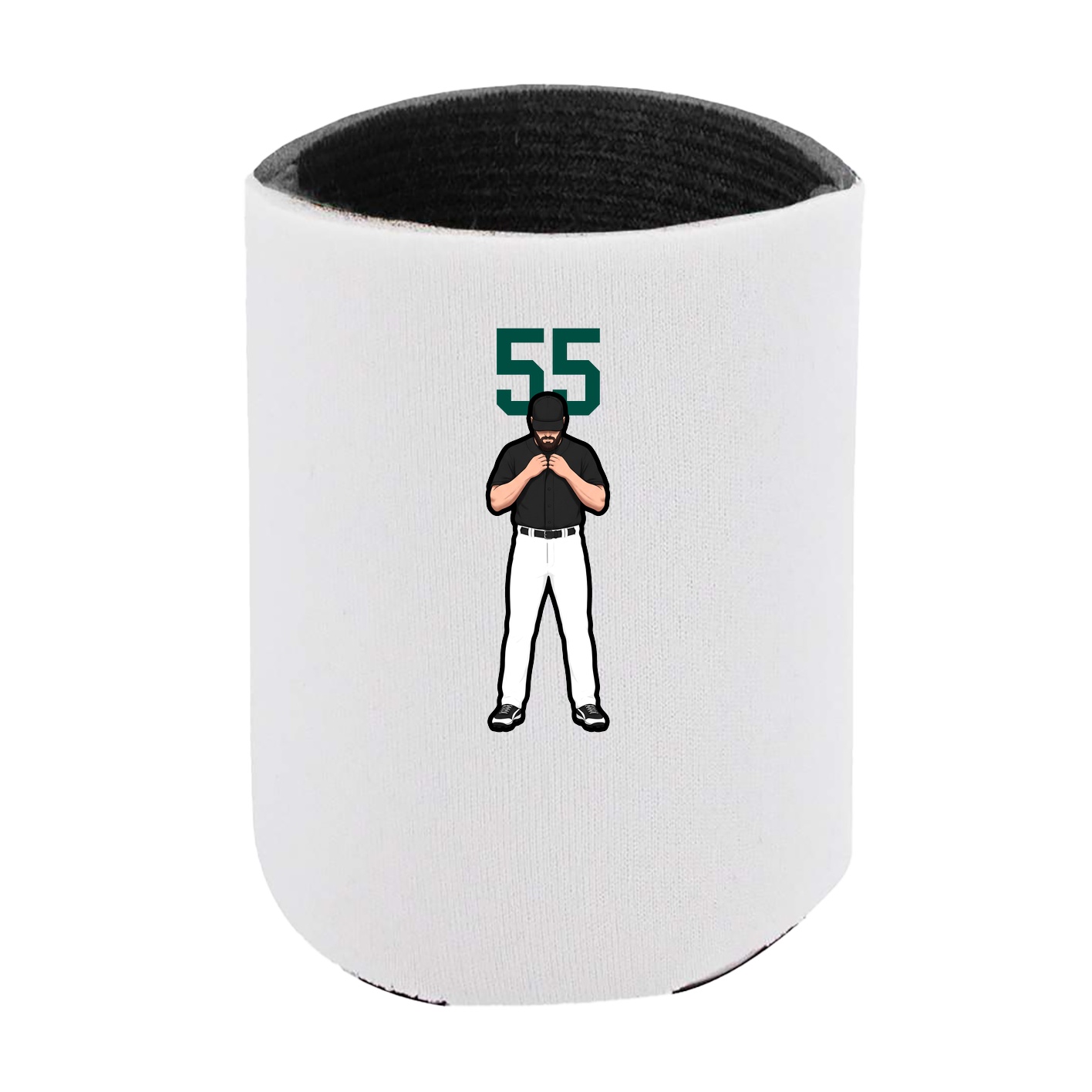 Can Holder — Number Top in White
