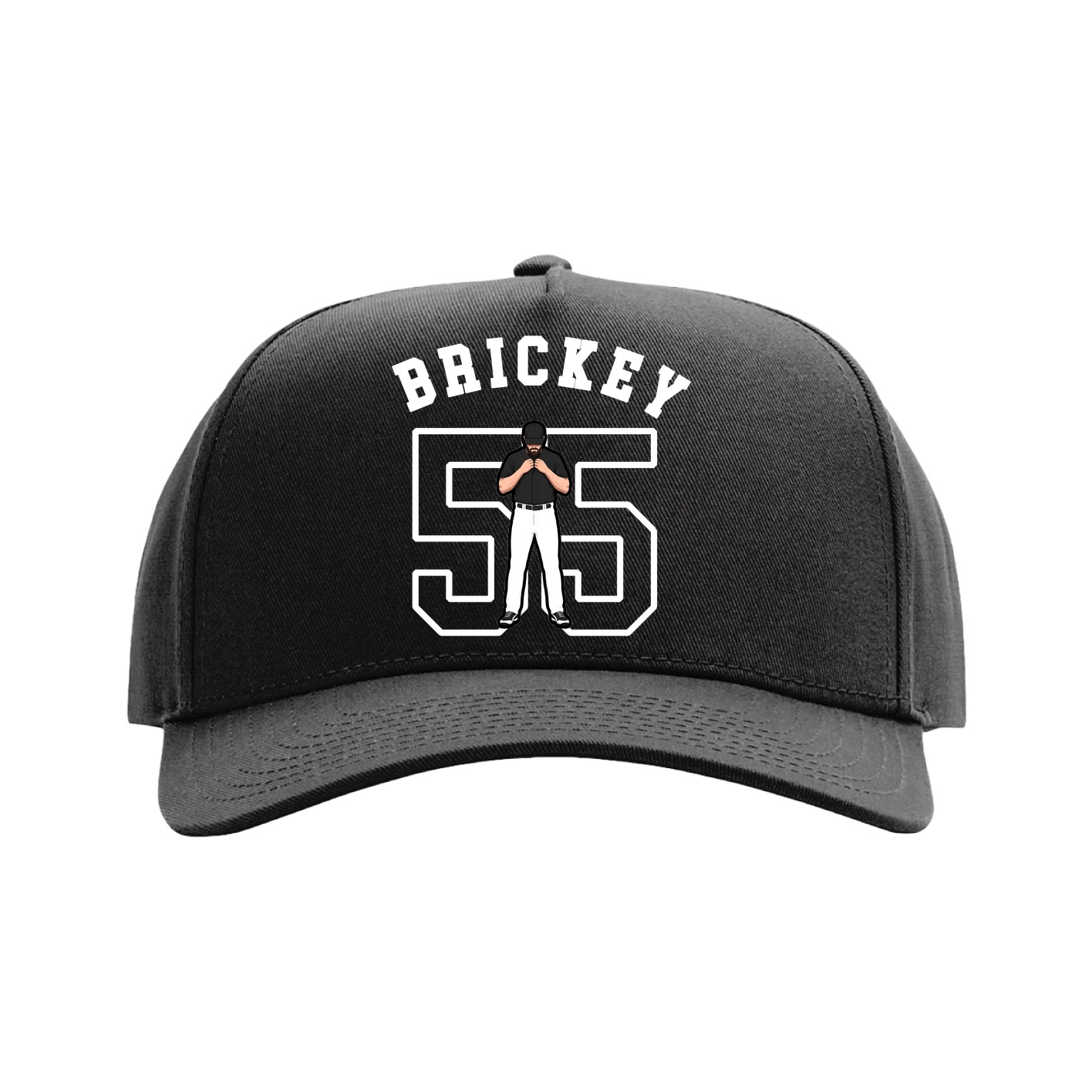Full Fabric Five-Panel Champ Cap